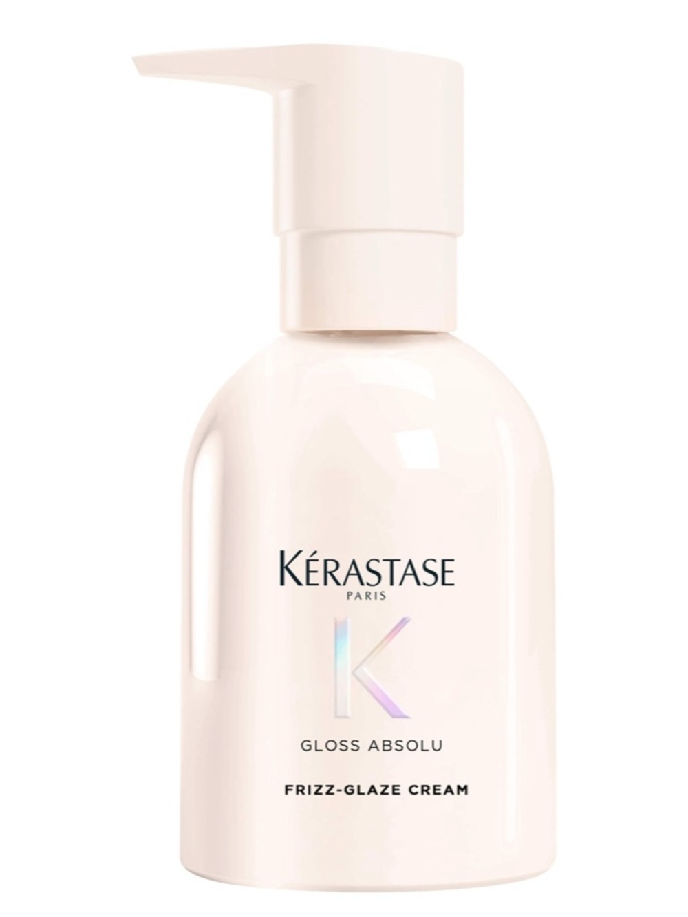 Kérastase Gloss Absolu Frizz-Glaze Cream in Cream and Pale Yellow